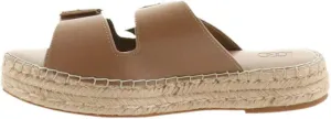 Womens Lindsay Espadrille Sandal Shoes, Toffee, US 7.5