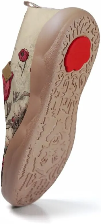 Women's Sakura Pink Trail Shoes Biomechanical Design Loafers Airflow Mesh Support Gym to Cafe Ready