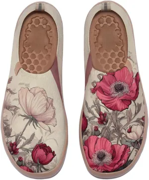 Women's Sakura Pink Trail Shoes Biomechanical Design Loafers Airflow Mesh Support Gym to Cafe Ready