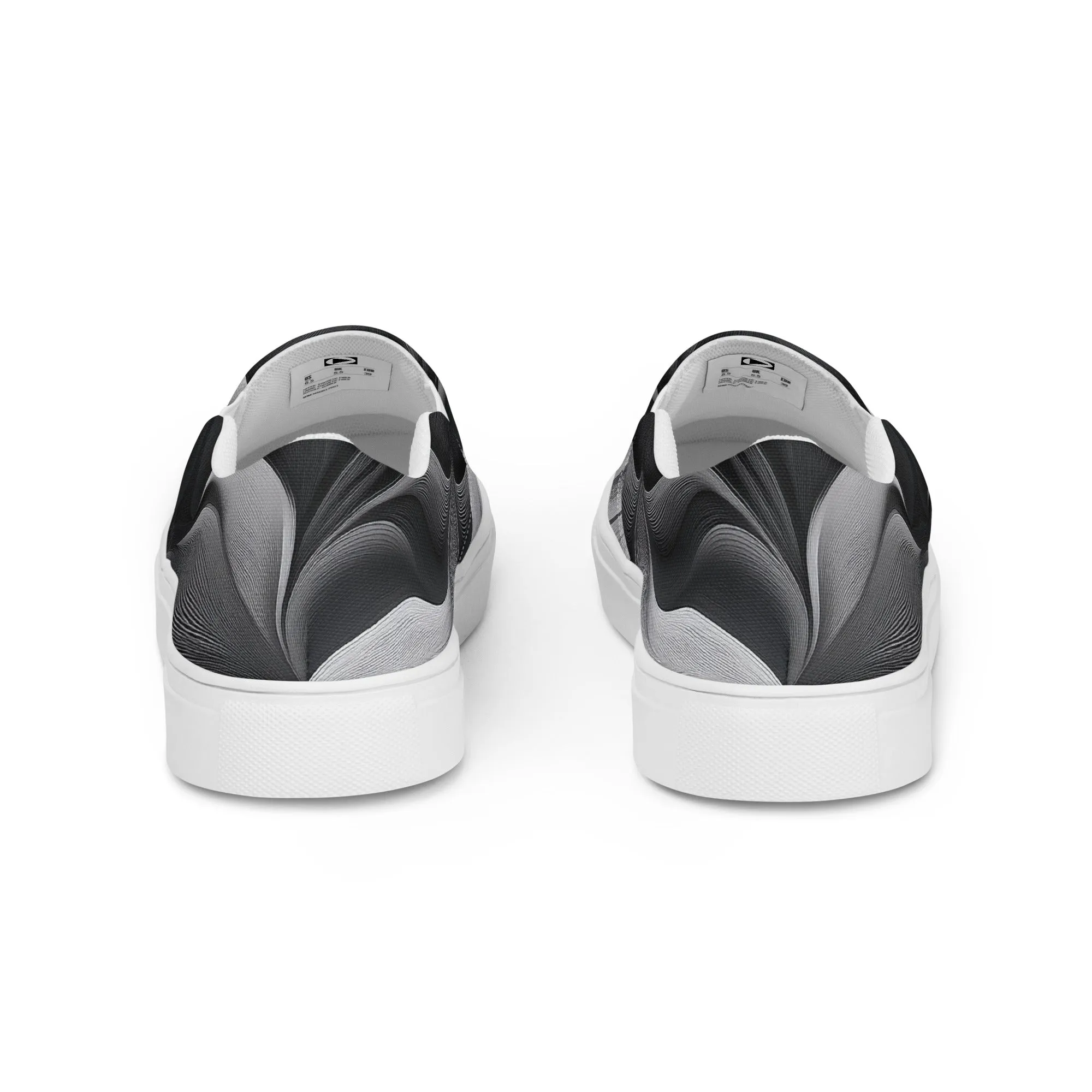 Women’s Slip-on Canvas Stamp-3