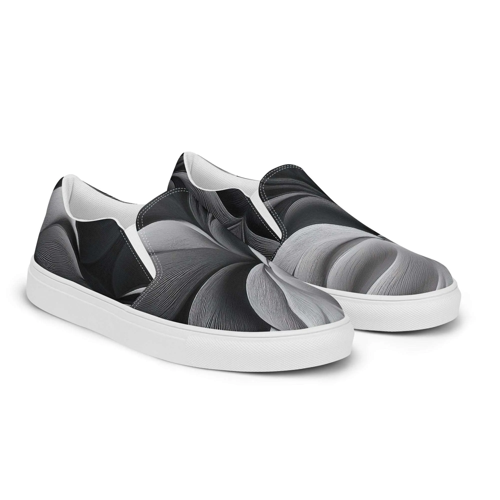 Women’s Slip-on Canvas Stamp-3