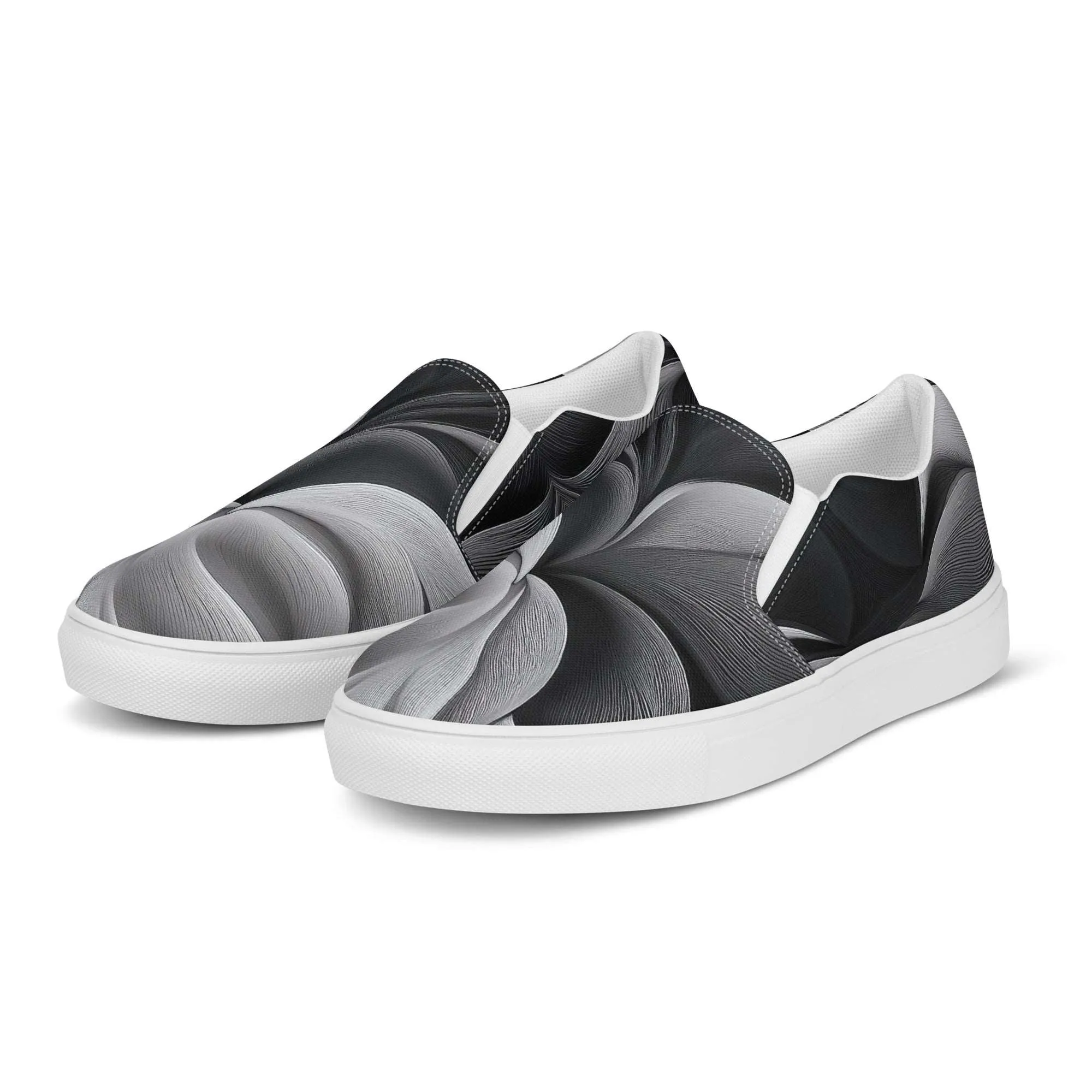 Women’s Slip-on Canvas Stamp-3