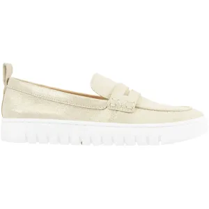 WOMEN'S VIONIC UPTOWN LEATHER LOAFER | GOLD LEATHER