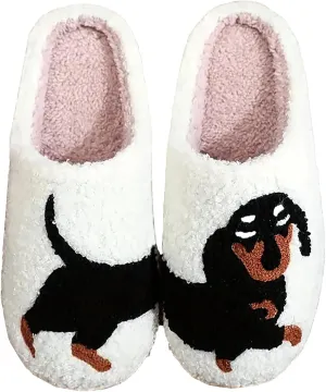 Women's Men's Heart Heart Slippers Strawberry Cherry Mushroom Slippers Evil Eye Slippers Cartoon Animal Cat Slippers Memory Foam Cozy Plush Slippers Couple Indoor Household Slippers