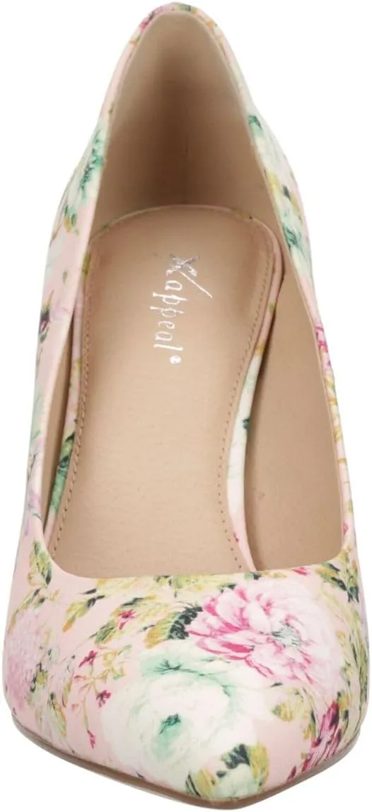 XAPPEAL Joya - Women's Slip-On Stilleto Pointed Closed Toe High Heel